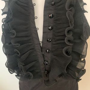 To Me Large Black Cocktail or Night Out Dress.